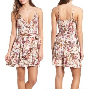 BP Floral Wrap Romper